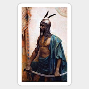 The Nubian Guard (1883) Sticker